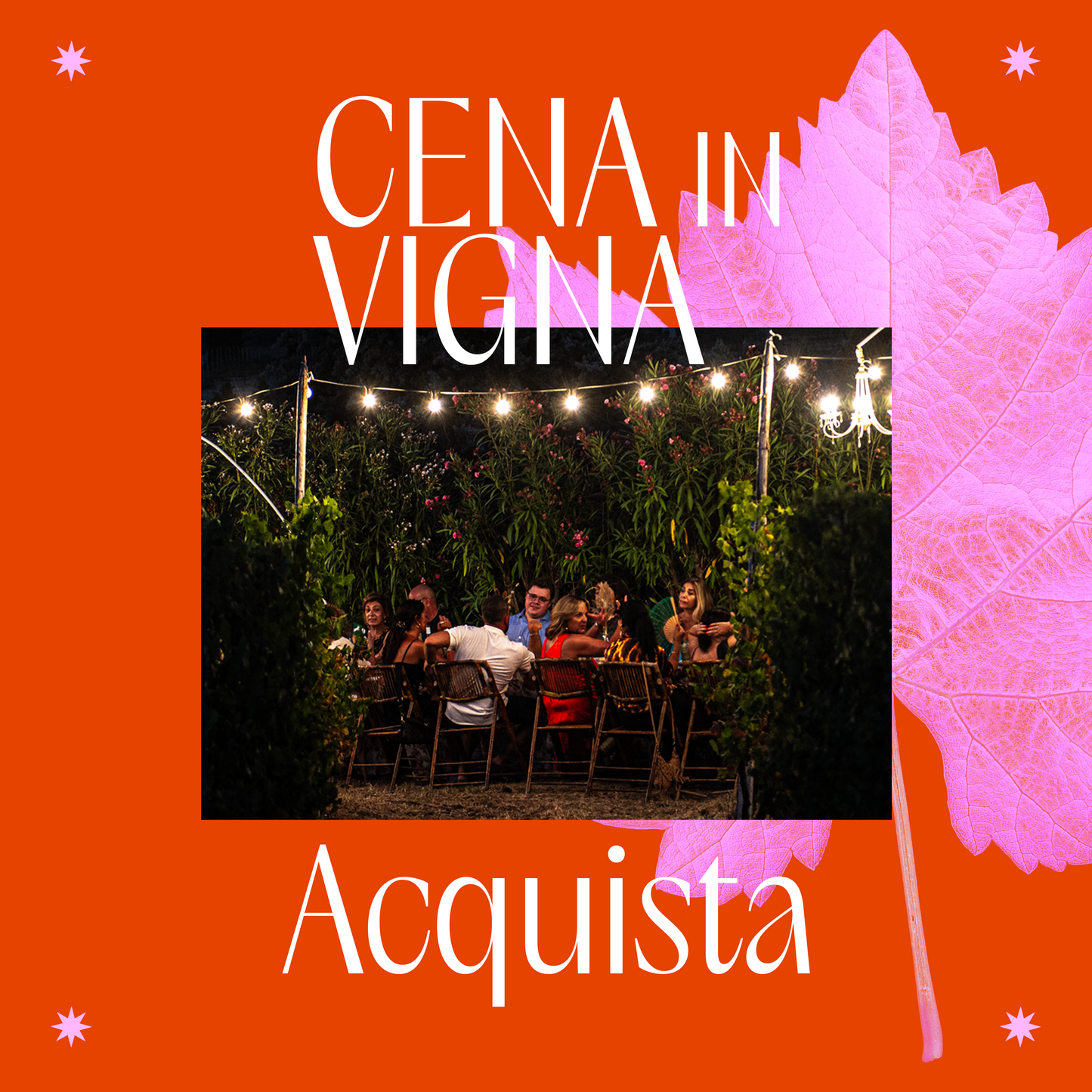 Cena in Vigna - Venerdì 20 Giugno
