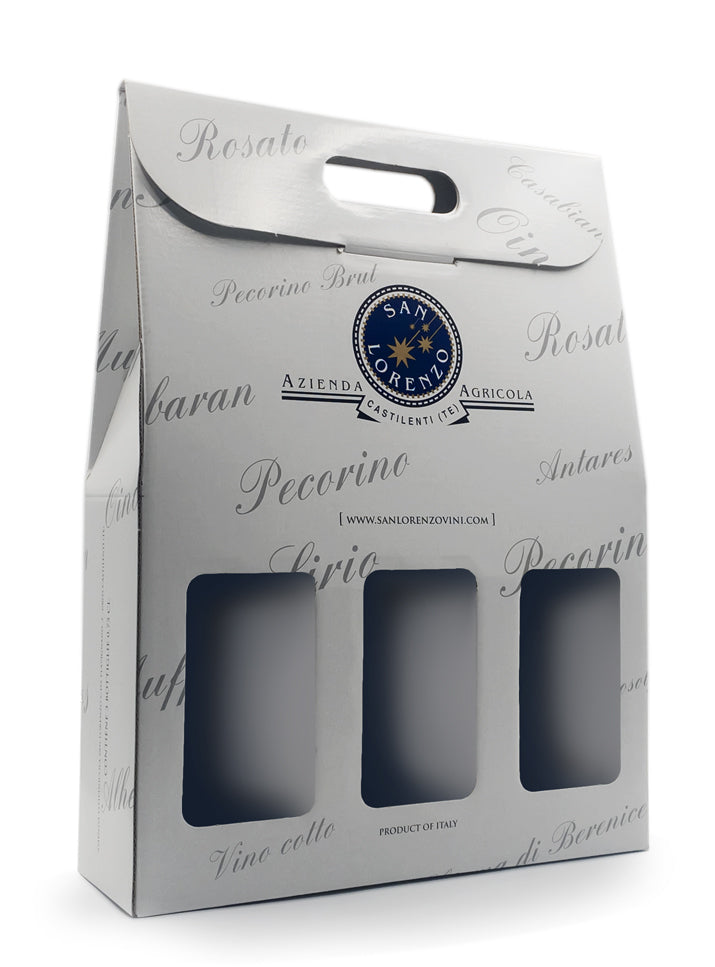 Astuccio per 3 bottiglie