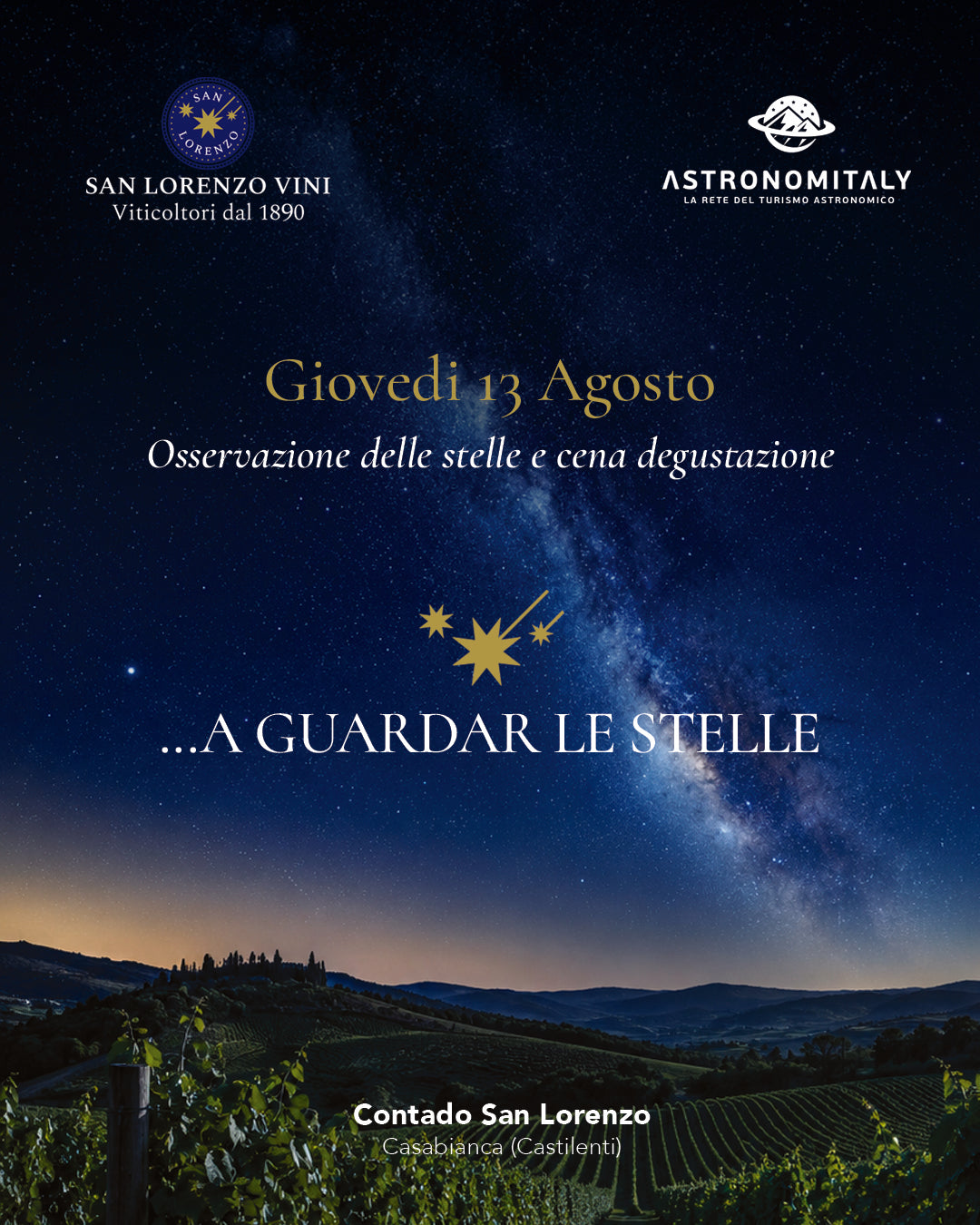 A guardar le stelle