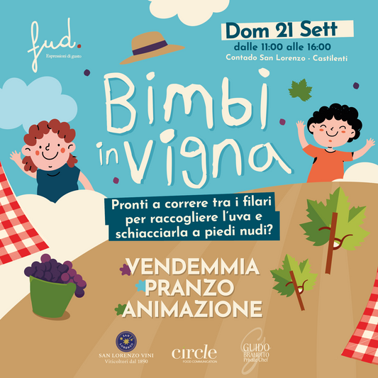 Bimbi in Vigna -  Domenica 21 settembre