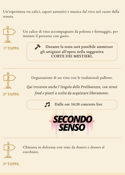 Domenica 31 maggio- Aperitivo Itinerante