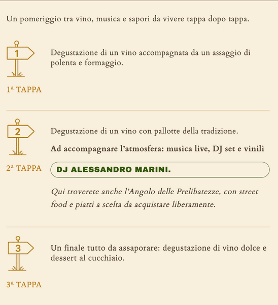 SABATO 30 maggio- Calici e Vinili