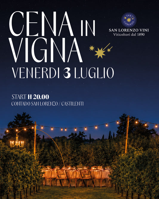 Cena in Vigna - ridotto bambini
