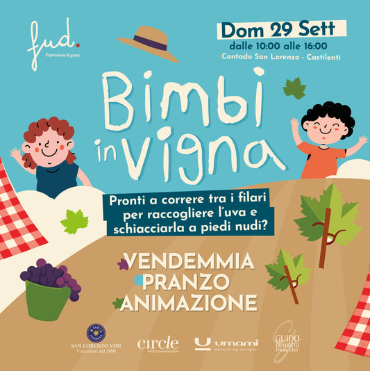 Bimbi in Vigna - Biglietto adulti