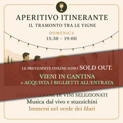Domenica 31 maggio- Aperitivo Itinerante