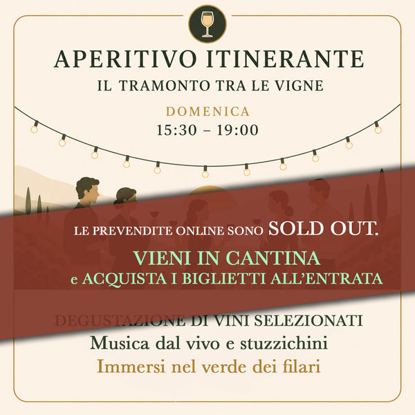 Domenica 31 maggio- Aperitivo Itinerante