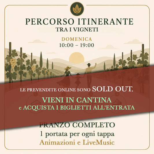 Domenica 31 maggio- Percorso itinerante