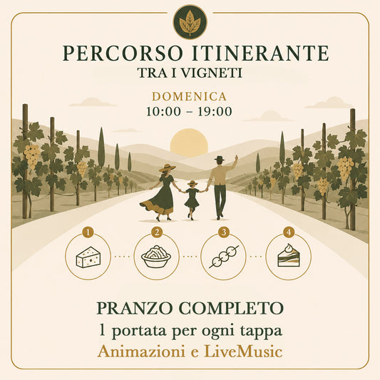 Domenica 31 maggio- Percorso itinerante