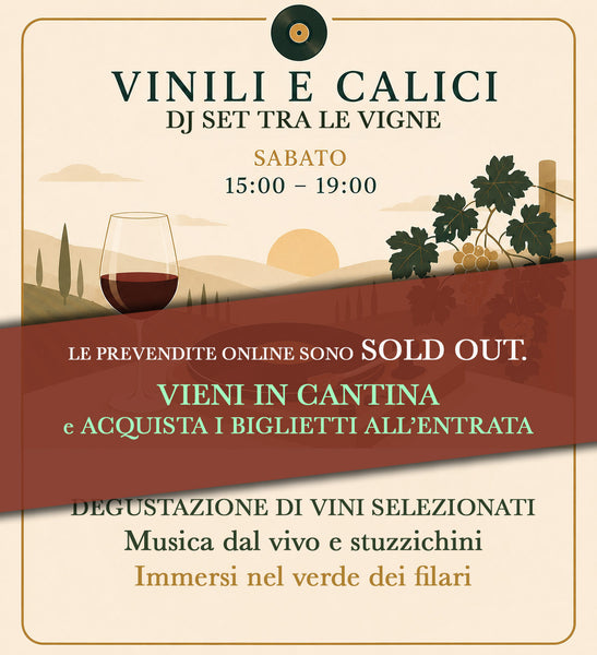 SABATO 30 maggio- Calici e Vinili